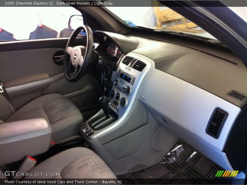 Dark Silver Metallic / Light Gray 2005 Chevrolet Equinox LS