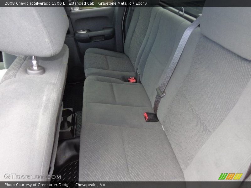 Graystone Metallic / Ebony 2008 Chevrolet Silverado 1500 LT Extended Cab