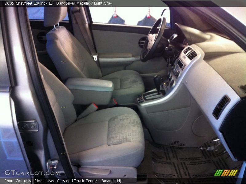 Dark Silver Metallic / Light Gray 2005 Chevrolet Equinox LS