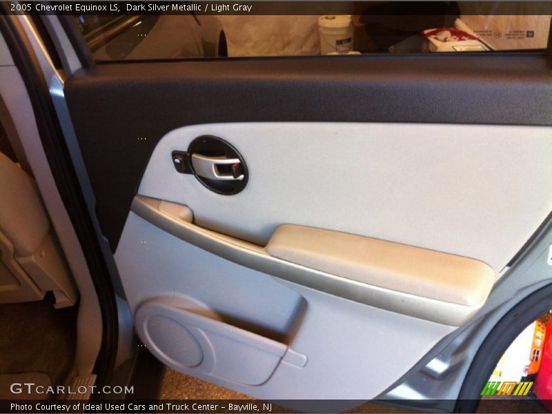 Dark Silver Metallic / Light Gray 2005 Chevrolet Equinox LS