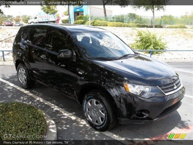 Labrador Black Pearl / Black 2008 Mitsubishi Outlander ES