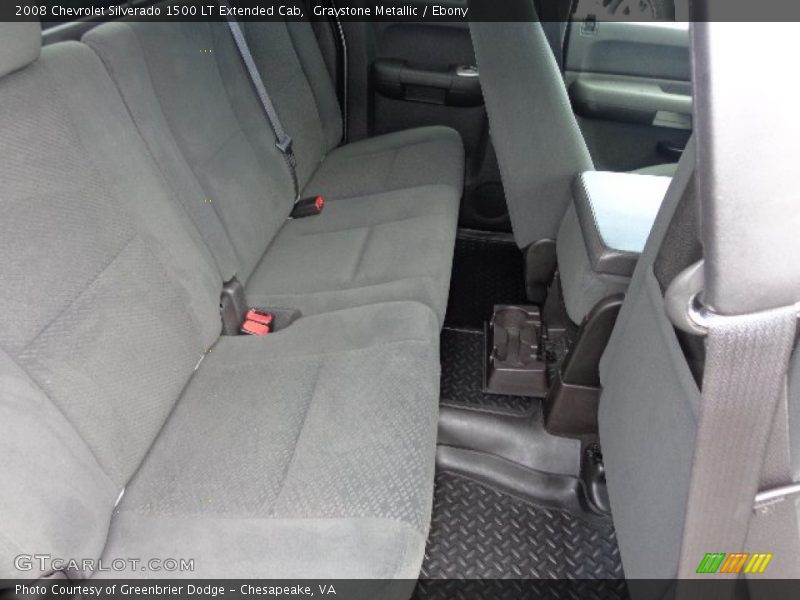 Graystone Metallic / Ebony 2008 Chevrolet Silverado 1500 LT Extended Cab