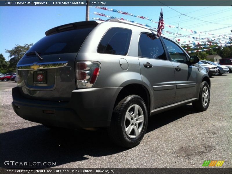 Dark Silver Metallic / Light Gray 2005 Chevrolet Equinox LS