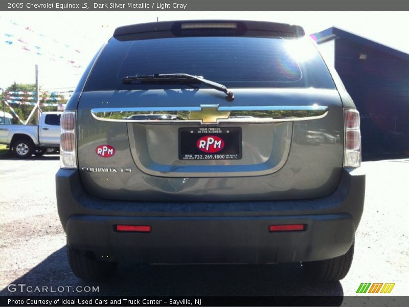 Dark Silver Metallic / Light Gray 2005 Chevrolet Equinox LS