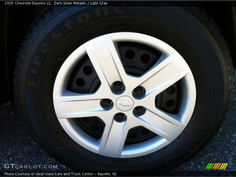 Dark Silver Metallic / Light Gray 2005 Chevrolet Equinox LS