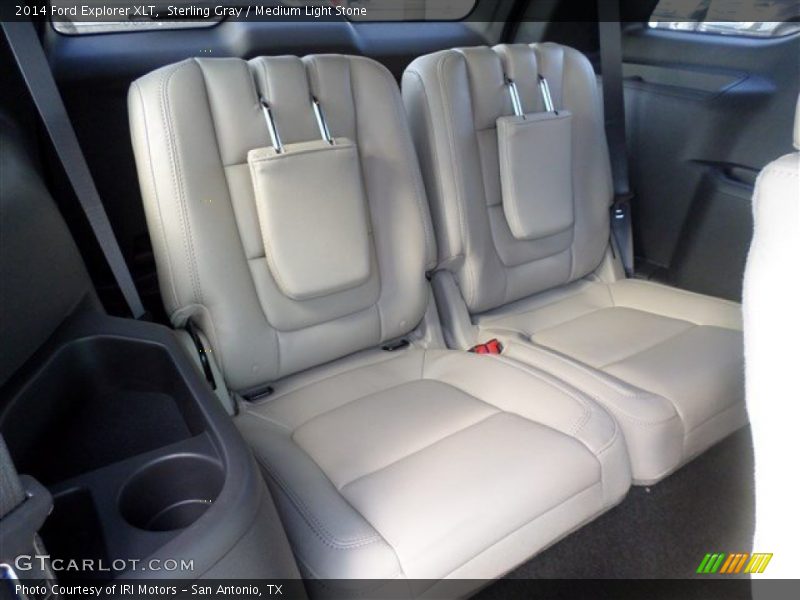 Sterling Gray / Medium Light Stone 2014 Ford Explorer XLT