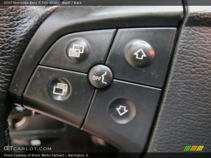 Black / Black 2007 Mercedes-Benz R 500 4Matic