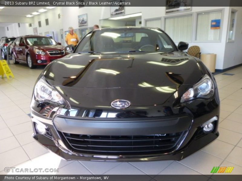 Crystal Black Silica / Black Leather/Alcantara 2013 Subaru BRZ Limited