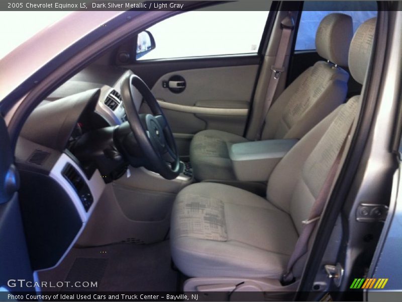 Dark Silver Metallic / Light Gray 2005 Chevrolet Equinox LS