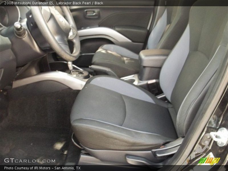 Labrador Black Pearl / Black 2008 Mitsubishi Outlander ES