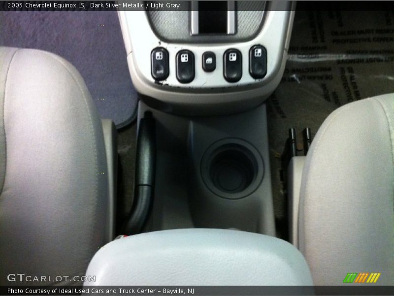 Dark Silver Metallic / Light Gray 2005 Chevrolet Equinox LS