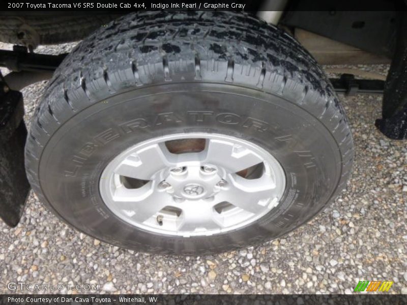 Indigo Ink Pearl / Graphite Gray 2007 Toyota Tacoma V6 SR5 Double Cab 4x4