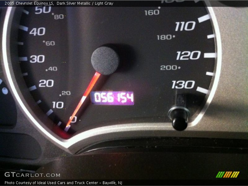 Dark Silver Metallic / Light Gray 2005 Chevrolet Equinox LS