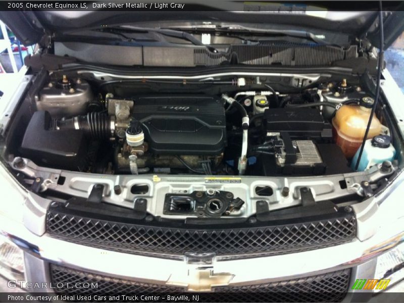 Dark Silver Metallic / Light Gray 2005 Chevrolet Equinox LS
