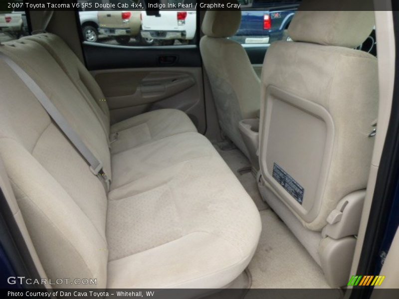 Indigo Ink Pearl / Graphite Gray 2007 Toyota Tacoma V6 SR5 Double Cab 4x4