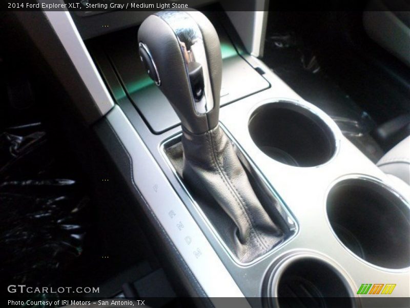 Sterling Gray / Medium Light Stone 2014 Ford Explorer XLT