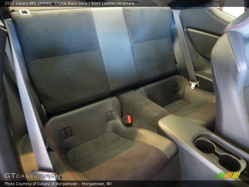 Crystal Black Silica / Black Leather/Alcantara 2013 Subaru BRZ Limited