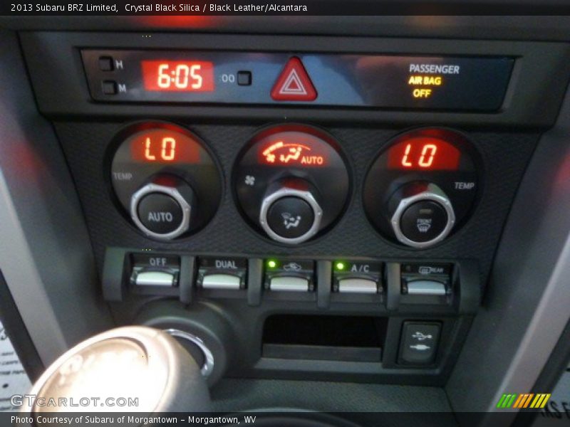 Crystal Black Silica / Black Leather/Alcantara 2013 Subaru BRZ Limited