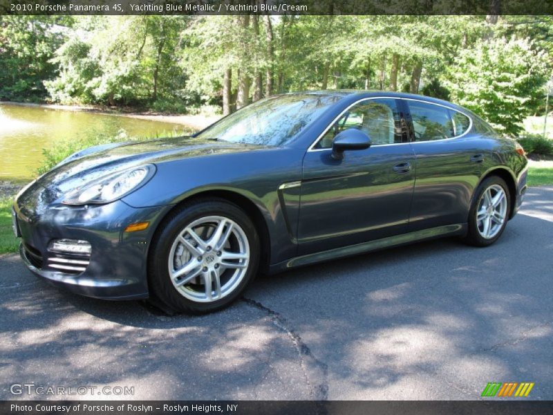 Yachting Blue Metallic / Yachting Blue/Cream 2010 Porsche Panamera 4S