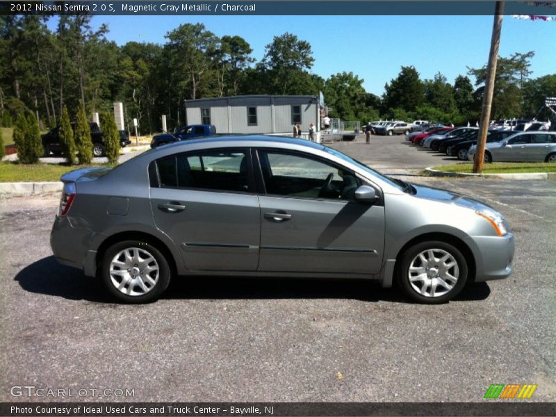 Magnetic Gray Metallic / Charcoal 2012 Nissan Sentra 2.0 S
