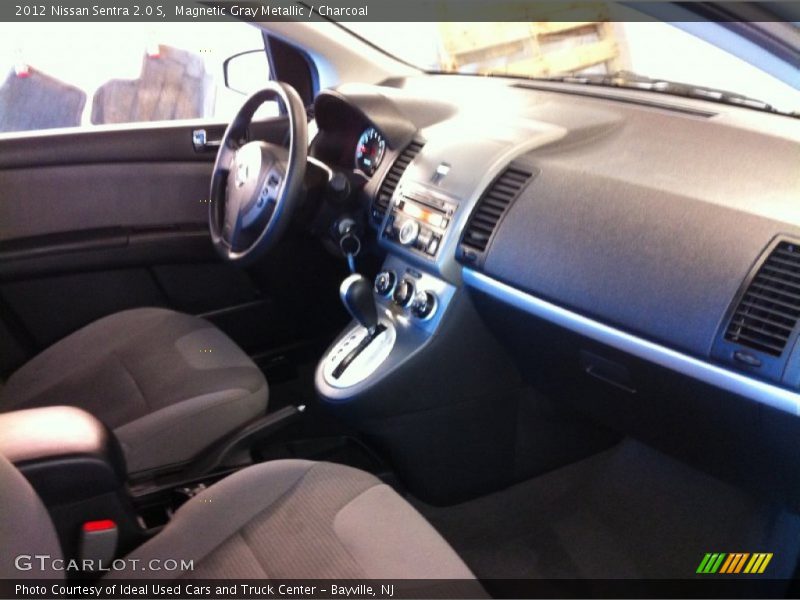 Magnetic Gray Metallic / Charcoal 2012 Nissan Sentra 2.0 S