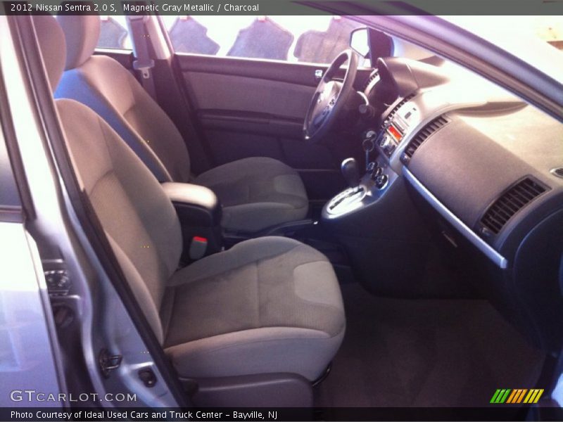 Magnetic Gray Metallic / Charcoal 2012 Nissan Sentra 2.0 S