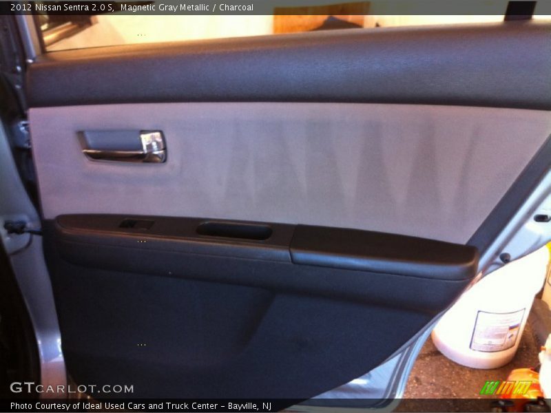 Magnetic Gray Metallic / Charcoal 2012 Nissan Sentra 2.0 S