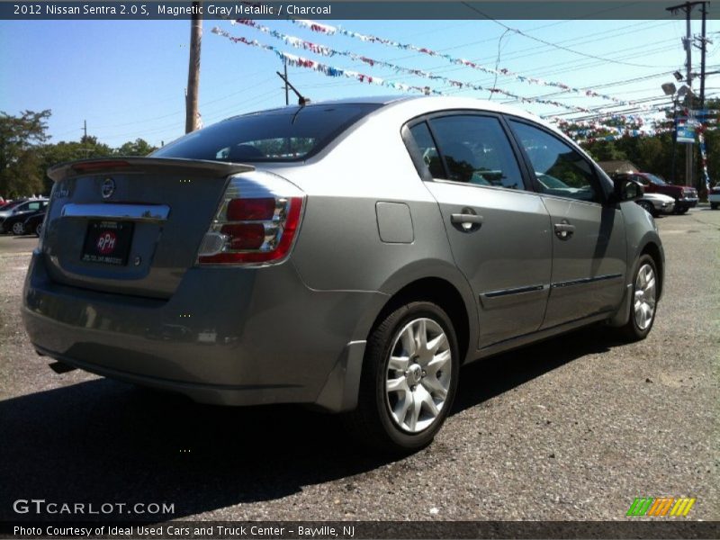 Magnetic Gray Metallic / Charcoal 2012 Nissan Sentra 2.0 S