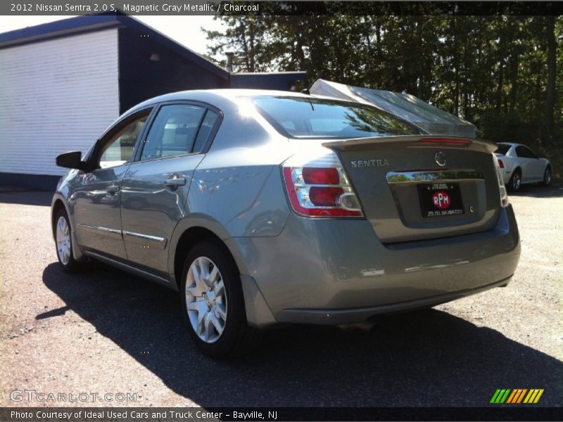 Magnetic Gray Metallic / Charcoal 2012 Nissan Sentra 2.0 S