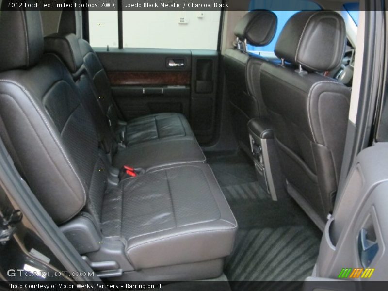 Tuxedo Black Metallic / Charcoal Black 2012 Ford Flex Limited EcoBoost AWD