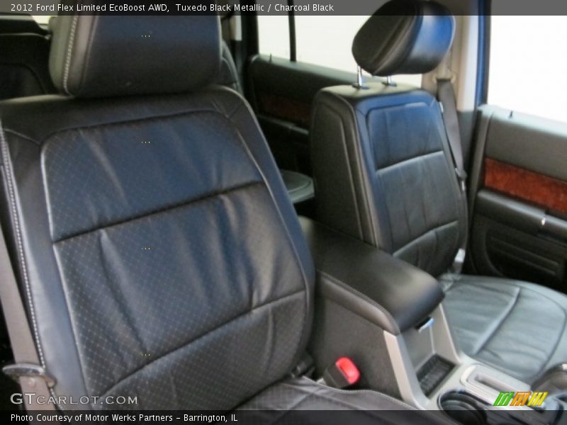 Tuxedo Black Metallic / Charcoal Black 2012 Ford Flex Limited EcoBoost AWD