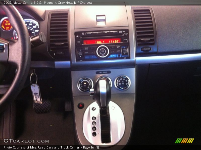 Magnetic Gray Metallic / Charcoal 2012 Nissan Sentra 2.0 S