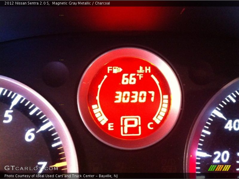 Magnetic Gray Metallic / Charcoal 2012 Nissan Sentra 2.0 S