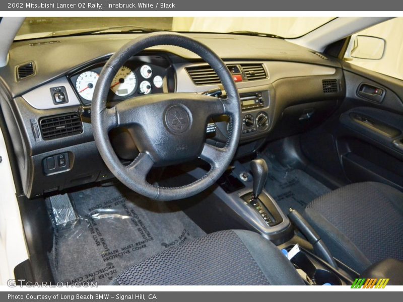 Innsbruck White / Black 2002 Mitsubishi Lancer OZ Rally