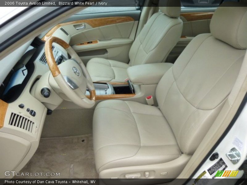 Blizzard White Pearl / Ivory 2006 Toyota Avalon Limited