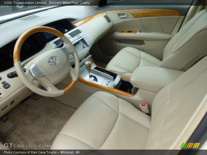 Blizzard White Pearl / Ivory 2006 Toyota Avalon Limited