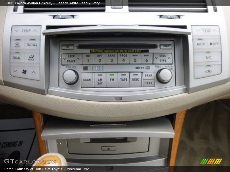 Blizzard White Pearl / Ivory 2006 Toyota Avalon Limited