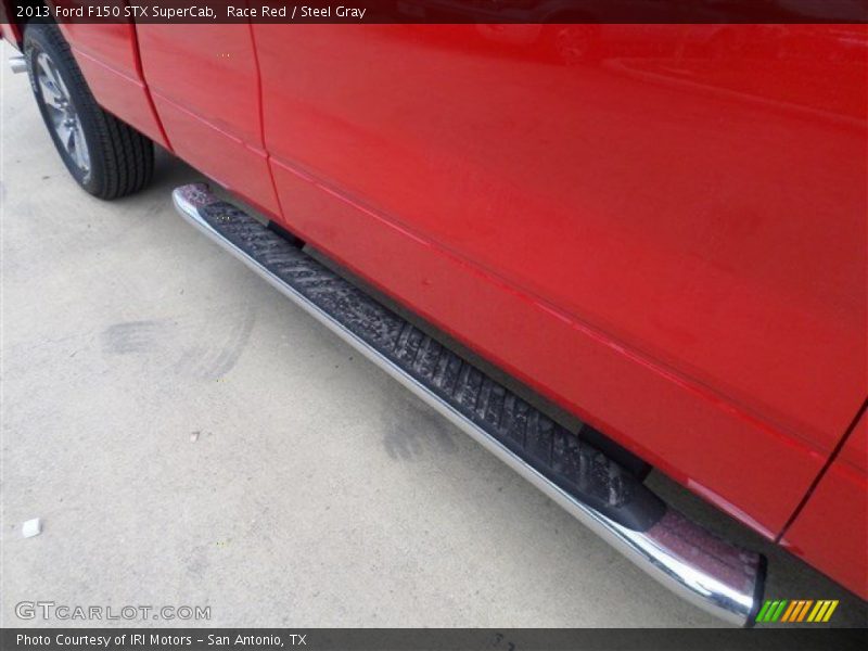 Race Red / Steel Gray 2013 Ford F150 STX SuperCab