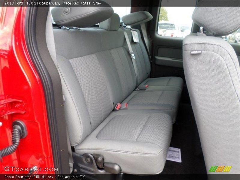 Race Red / Steel Gray 2013 Ford F150 STX SuperCab