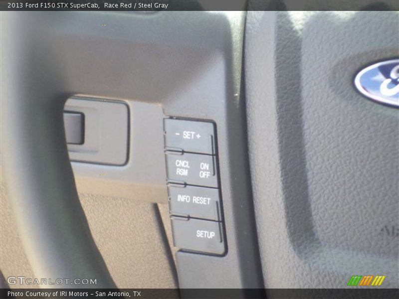 Race Red / Steel Gray 2013 Ford F150 STX SuperCab