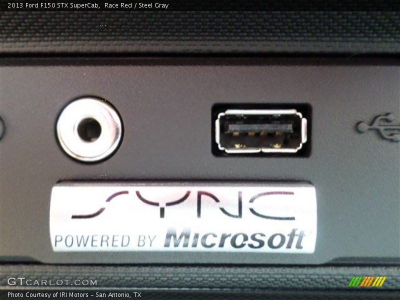 Race Red / Steel Gray 2013 Ford F150 STX SuperCab