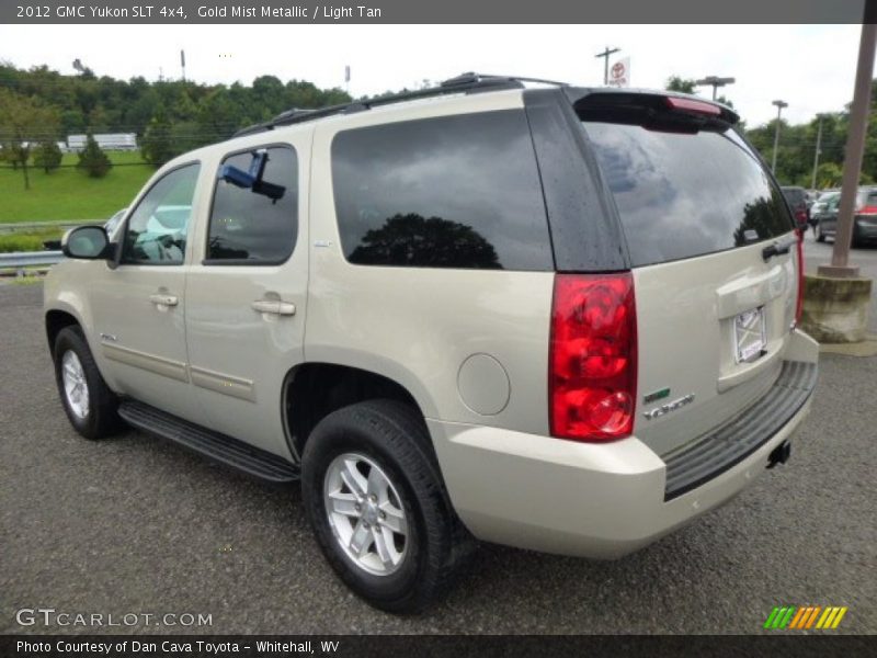Gold Mist Metallic / Light Tan 2012 GMC Yukon SLT 4x4