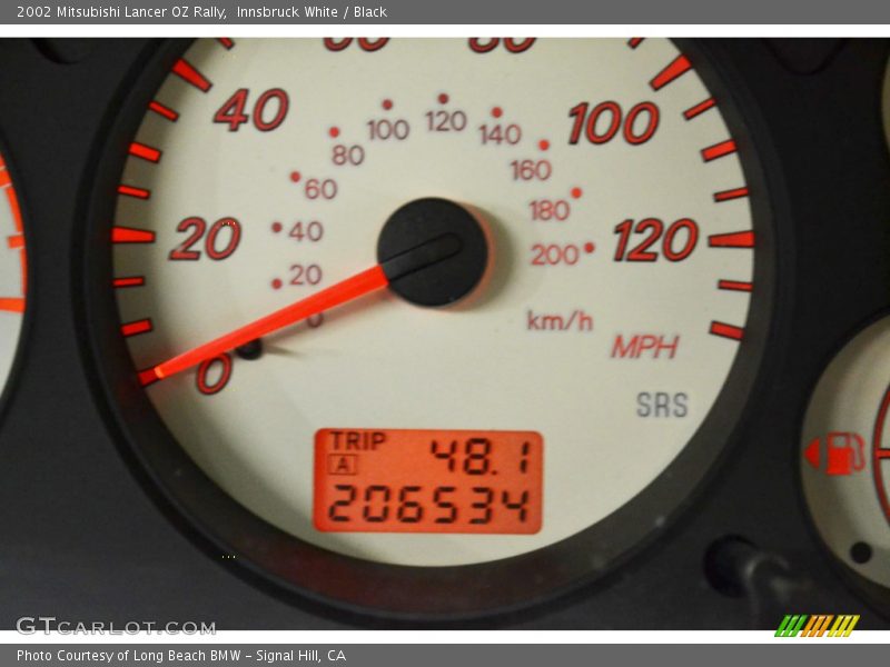 Innsbruck White / Black 2002 Mitsubishi Lancer OZ Rally
