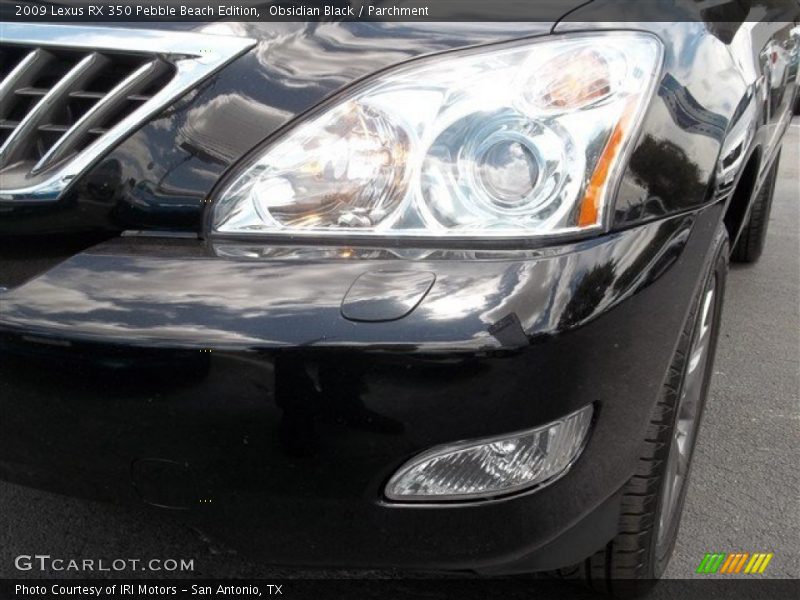 Obsidian Black / Parchment 2009 Lexus RX 350 Pebble Beach Edition