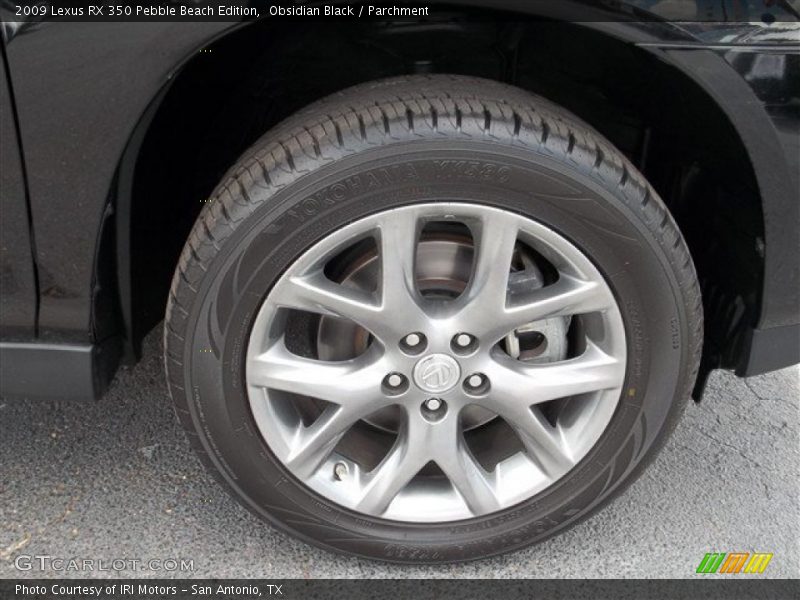 Obsidian Black / Parchment 2009 Lexus RX 350 Pebble Beach Edition