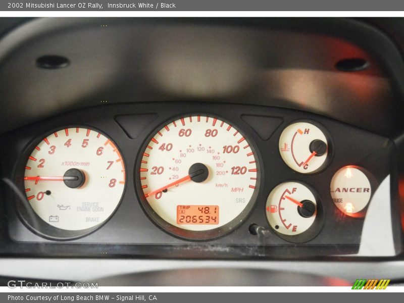 Innsbruck White / Black 2002 Mitsubishi Lancer OZ Rally