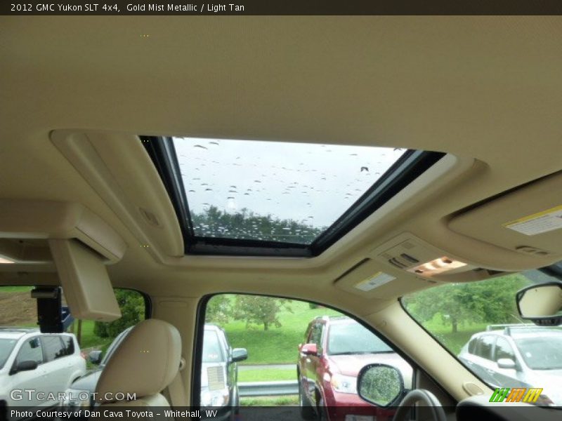 Gold Mist Metallic / Light Tan 2012 GMC Yukon SLT 4x4