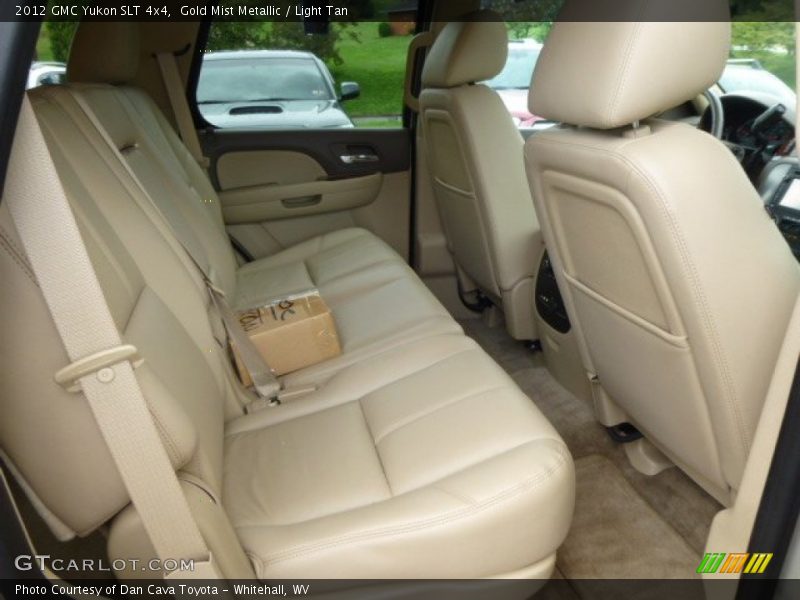 Gold Mist Metallic / Light Tan 2012 GMC Yukon SLT 4x4