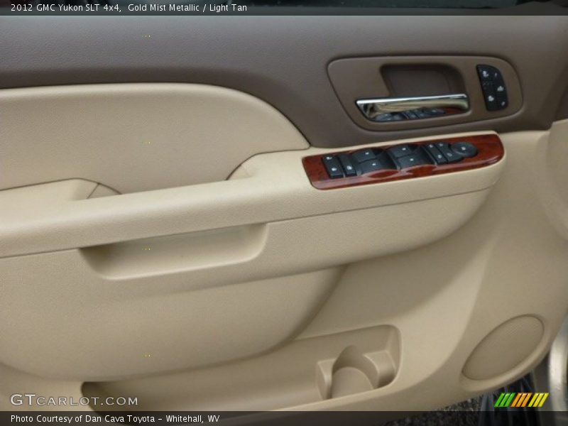 Gold Mist Metallic / Light Tan 2012 GMC Yukon SLT 4x4