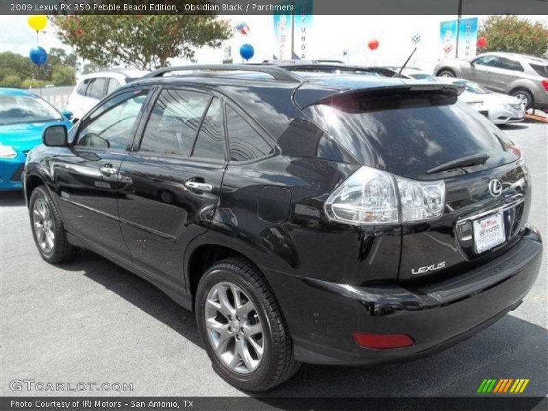 Obsidian Black / Parchment 2009 Lexus RX 350 Pebble Beach Edition